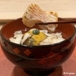 御料理 寺沢 - 甘鯛の炭火焼