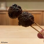 御料理 寺沢 - ツキノワグマの肉団子