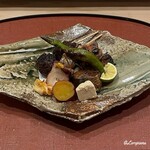 御料理 寺沢 - 八寸代わりの八寸代わりの旬菜盛合せ旬菜盛合せ