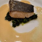 ビストロ オザミ - サワラ！身がみっしり。ハーフサイズでも満足感充分。