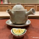 御料理 寺沢 - 土瓶蒸し