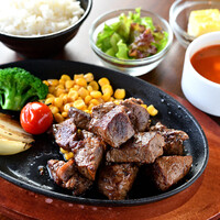 豪州産葡萄牛ステーキカット