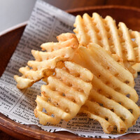 ワッフルカットポテトフライ