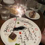 ダンチキンダン - birthdayメッセージプレート