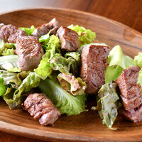 葡萄牛ステーキカットサラダ