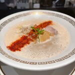 鯛白湯らーめん ○de▽ - 