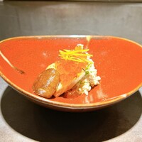 鮨 惣五郎 - 春菊の白和え