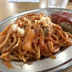 カフェテラス ポンヌフ - 昭和風ナポリタン