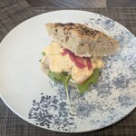 NOMU hakone - チキン＆エッグサンド　2,090円