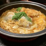 和風味処 鬼太郎 - 鱧かつ卵とじ