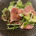 みさご酒場 - おまかせ御膳？　その1 生ハムサラダ