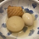 みさご酒場 - 大根、たまご、餃子巻き