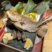 きじま 新横浜店 - お食い初めのため個別で注文した鯛