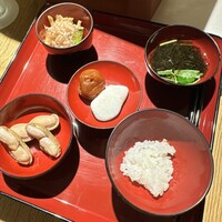 きじま 新横浜店 - お食い初め膳（コースを注文すると無料でお願いできます）