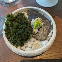 CYCLE by Mauro Colagreco - ②ふきのてんぷら、そら豆添え