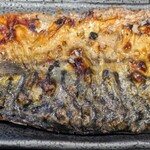 炭火焼干物定食　しんぱち食堂 - 鯖の文化干し