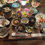 旅館　一楽 - 料理写真:夕食