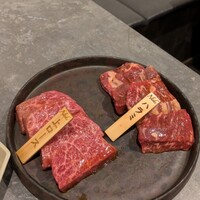 焼肉Nick - 上ロース、ハラミ