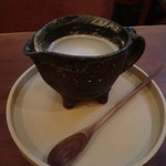 そばきり 日曜庵 - 蕎麦湯