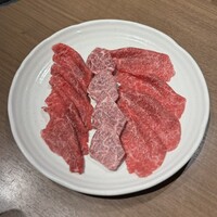 焼肉あきら - 常陸牛トウガラシ  松永牧場クリ  東京和牛サガリ