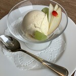 レストラン 竜神亭 - バニラアイス