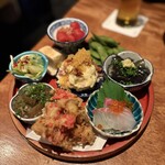 めしや 浮世ばなれ - 八寸 前菜おまかせ盛合せ