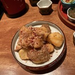 めしや 浮世ばなれ - ちぎりフライドポテト 酒盗バター