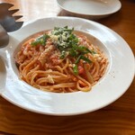 東京バルGardenTerrace - パスタがもちもちで美味しいです！