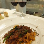 手打ちタリアテッレとサマートリュフ