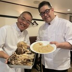 龍圓 - 左:栖原さん　右:黒森さん