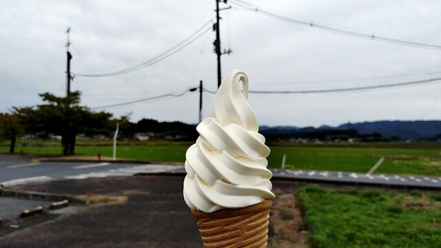 殿様ミルクスタンドSOMA（殿様ミルクスタンドソウマ） - 日立木（ソフトクリーム）の写真