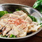 すもも - ポッサム（ゆで豚）薬味付き