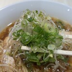 ラーメン ギャラクシー - ٩(๑´  3｀๑)۶白青ネギにスプラウト
