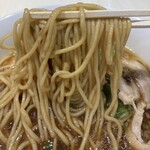 ラーメン ギャラクシー - ＼(=^‥^)/’`麺リフトあっぷ