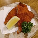 和りゅう - あじフライ(タルタルソース付き)