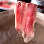 神戸たむら - 料理写真:黒毛和牛しゃぶしゃぶ　※お2人さまより承ります