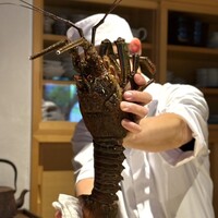 温石 - 巨大な伊勢海老