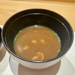 鮨まつうら - お味噌汁