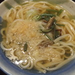 Shiki tei - セットの山菜うどん