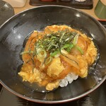 そば処 弥七 - あんかけかつ丼小