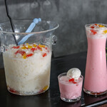 KEYMAO THAI IZAKAYA - フローズンカクテルヨーグルト2L　フローズンカクテルピンクミルク　500ml