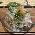 トンカツ・トンしゃぶ ケンボロー - サラダ、おかわりしました