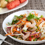 KEYMAO THAI IZAKAYA - ミックスシーフードサラダ
