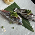 和食ダイニング 大誠 - 追加の秋刀魚の握り