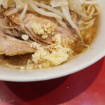 ラーメン二郎 - ニンニク少し