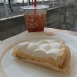 Beisaido Kafe Kiwesuto - レモンクリームパイのセット☆750円＼(^o^)／ 