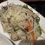 上海華龍 - 【2025.10.23(木)】【2025.10.23(木)】五目野菜炒め定食の五目野菜炒め