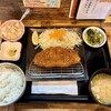 大衆食堂 すずの木 - 料理写真:国産豚肉使用ハーフとんかつ定食+市川蓮根タルタル