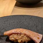 鮨 こもれび - もうこの辺から集中して食べてた^^;