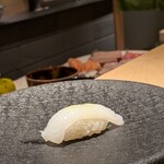 鮨 こもれび - アオリイカは柚子塩で